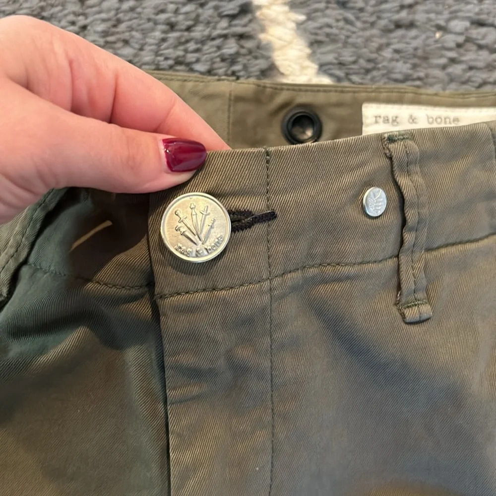 Rag And Bone Army Green Pants - image 5